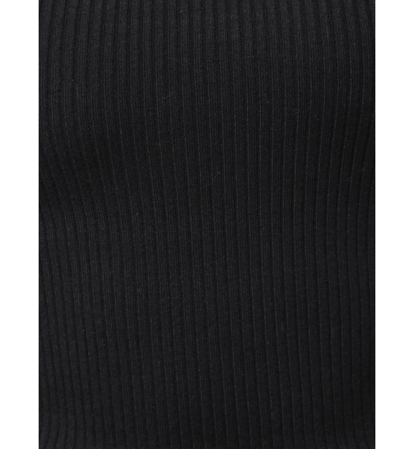 MERCURYDUO「異素材フリルオフショルリブニット」|ニット・セーター|