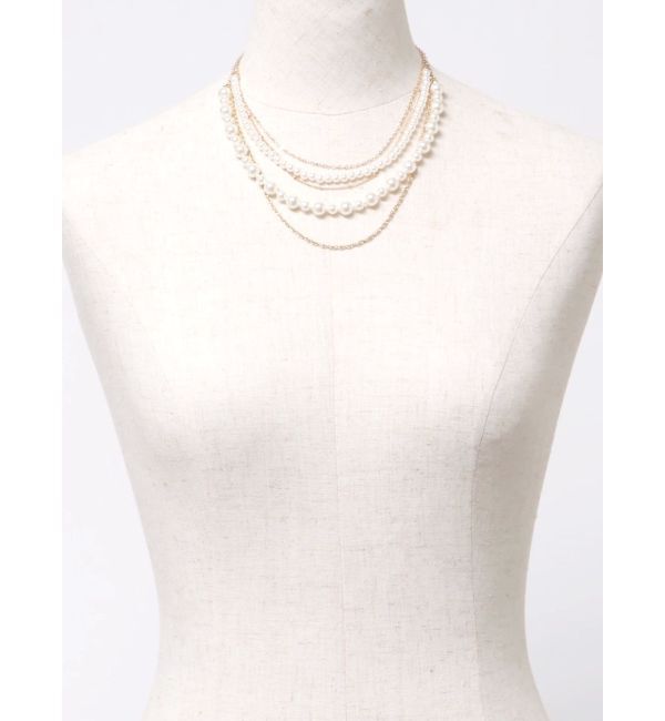 MERCURYDUO「パールネックレス」|ネックレス|