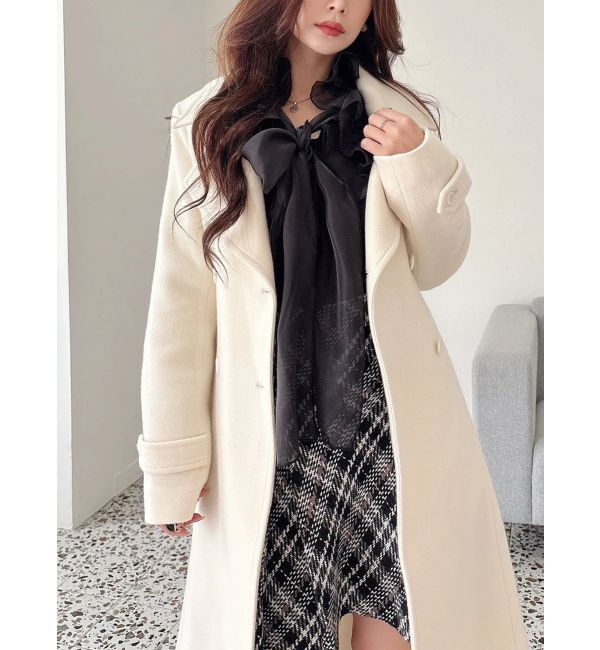 MERCURYDUO「ウールスタンドカラーコート」|その他|