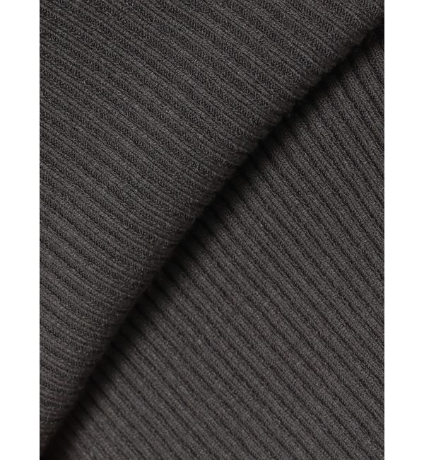 MERCURYDUO「ダブルカラーフェイクレイヤードリブニット」|ニット・セーター|