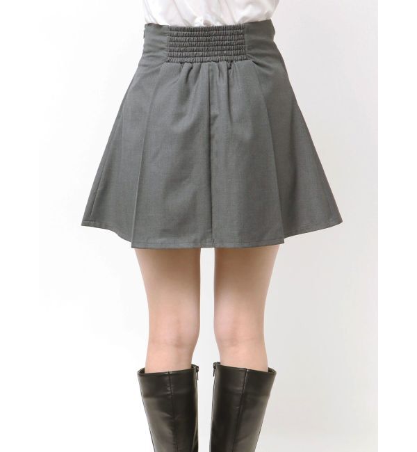 MERCURYDUO「U.S. POLO ASSN.別注アシメプリーツスカパン」|スカート|