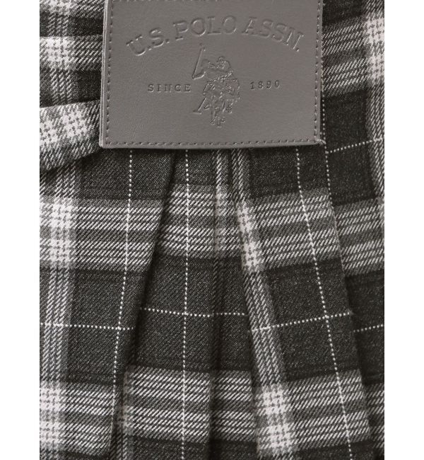 MERCURYDUO「U.S. POLO ASSN.別注アシメプリーツスカパン」|スカート|