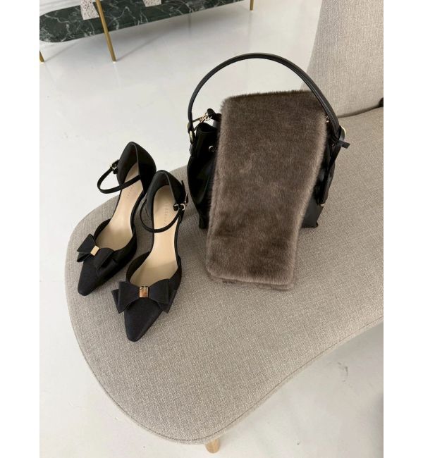 MERCURYDUO「フェイクファーティペット」|マフラー|