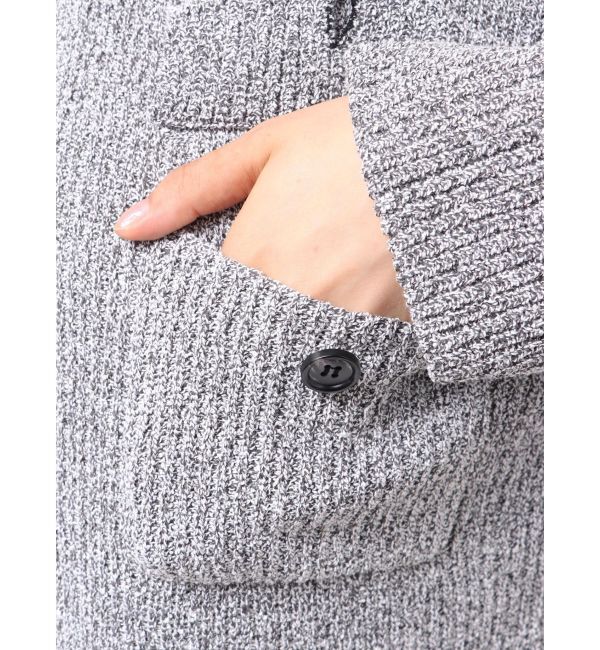 MERCURYDUO「CPOジャケット風ニットカーデ」|カーディガン|