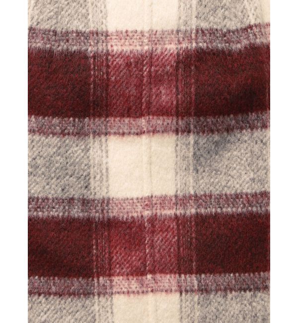 MERCURYDUO「シャギーチェックミニスカート」|スカート|