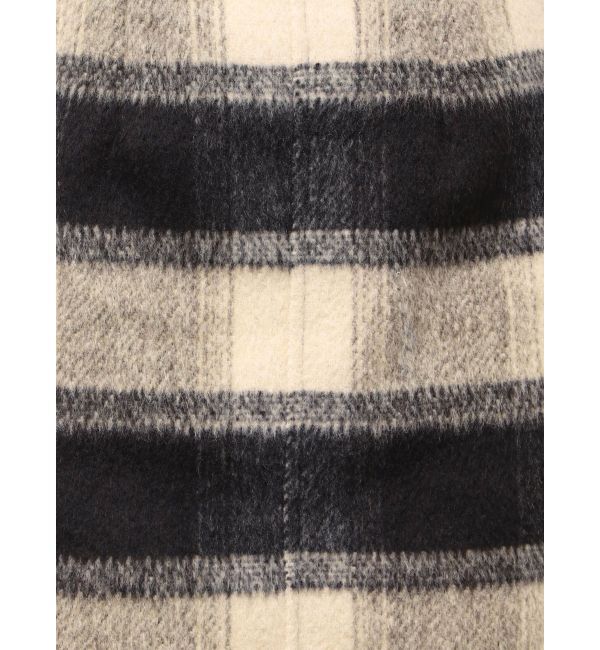 MERCURYDUO「シャギーチェックミニスカート」|スカート|