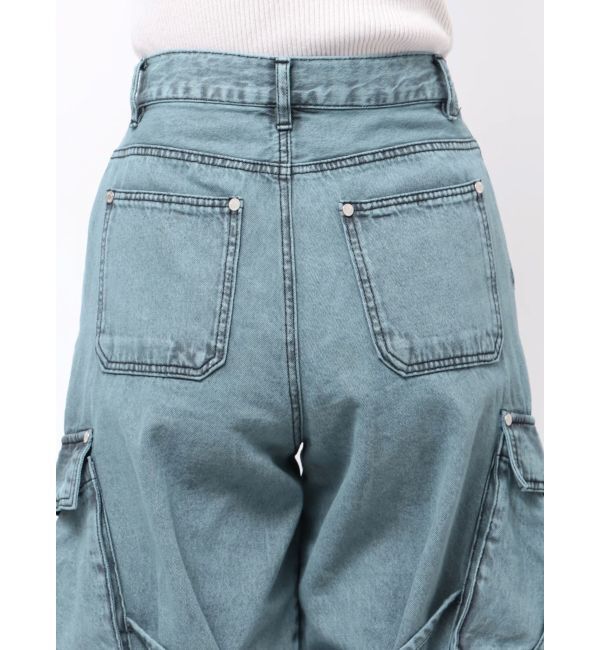 MURUA「ストリングデニムカーゴパンツ」|デニム|