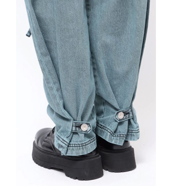 MURUA「ストリングデニムカーゴパンツ」|デニム|