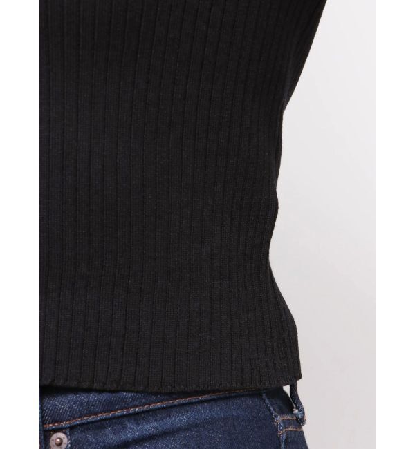 MURUA「ショルダーカットレイヤードライクリブニット」|ニット・セーター|