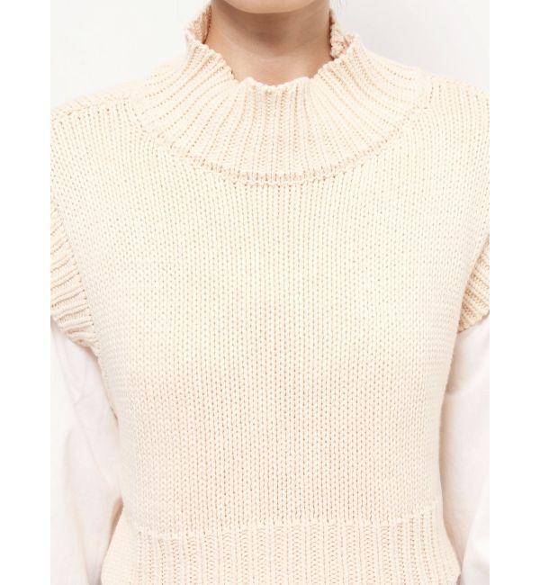 Ungrid「バックレースアップニットセットワンピース」|ワンピース|