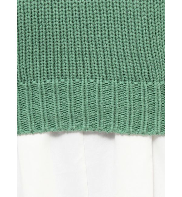 Ungrid「バックレースアップニットセットワンピース」|ワンピース|