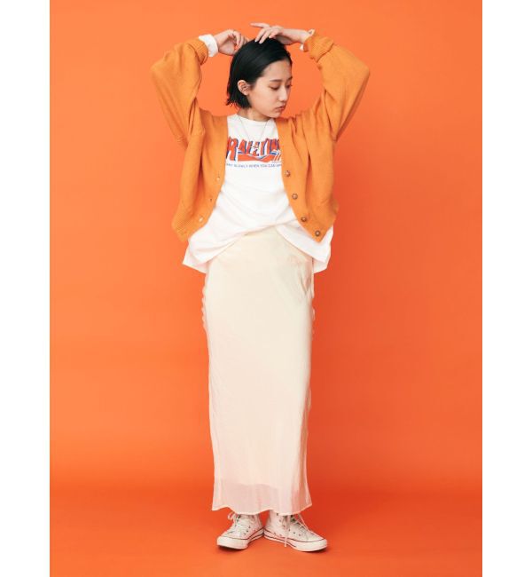 Ungrid「フィットサテンスカート」|スカート|