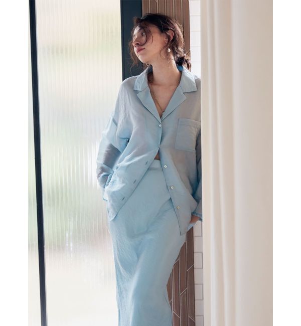 Ungrid「フィットサテンスカート」|スカート|