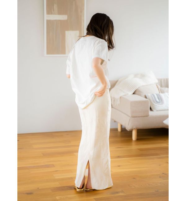 Ungrid「フィットサテンスカート」|スカート|