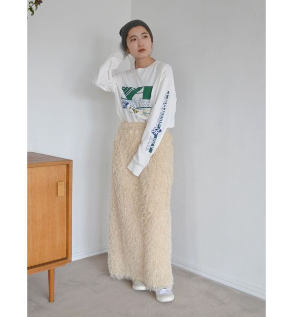 Ungrid「ジャカードアイラインスカート」|スカート|