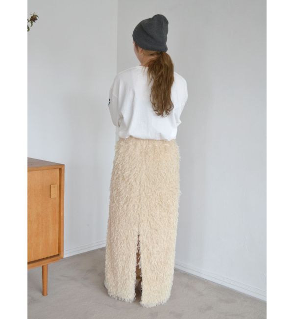 Ungrid「ジャカードアイラインスカート」|スカート|