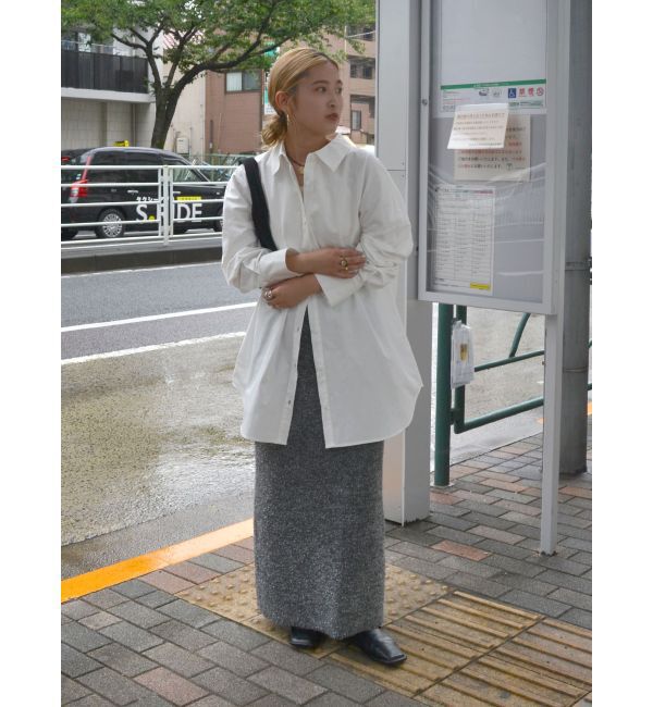 Ungrid「ラメニットアイラインスカート」|スカート|