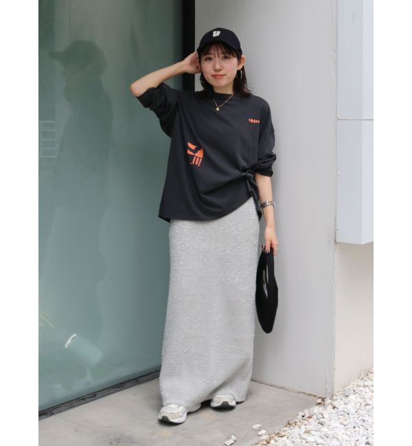 Ungrid「ラメニットアイラインスカート」|スカート|