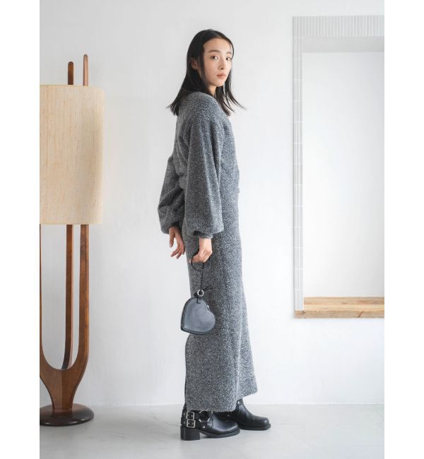 Ungrid「ラメニットアイラインスカート」|スカート|