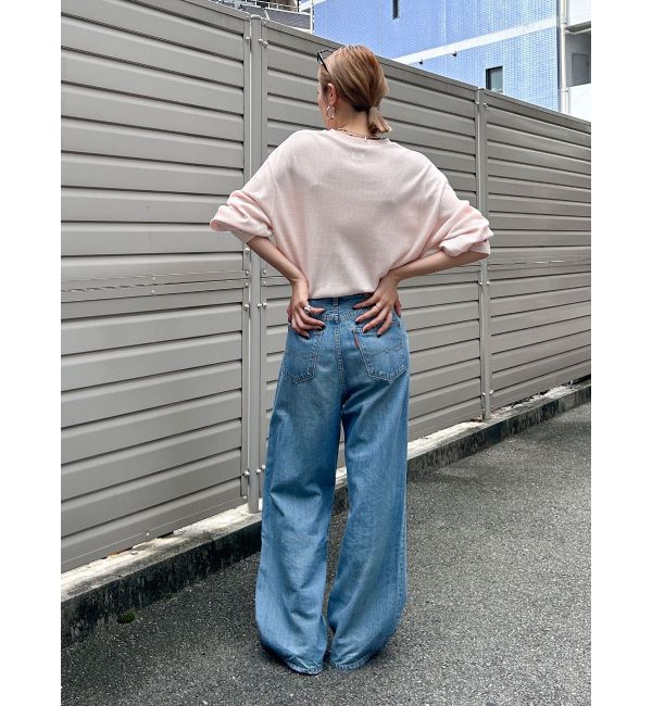 Ungrid「【WEB限定】スリーブボリュームワッフルロングスリーブTee」|Tシャツ・カットソー|