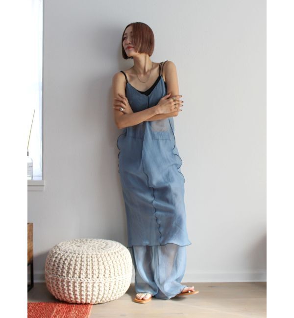 Ungrid「カラーパイピングシアーパンツ」|その他|