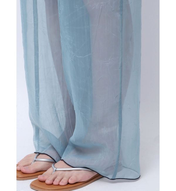 Ungrid「カラーパイピングシアーパンツ」|その他|