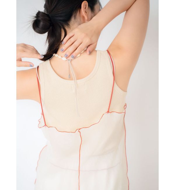 Ungrid「デザインカラータンクトップ」|タンクトップ|