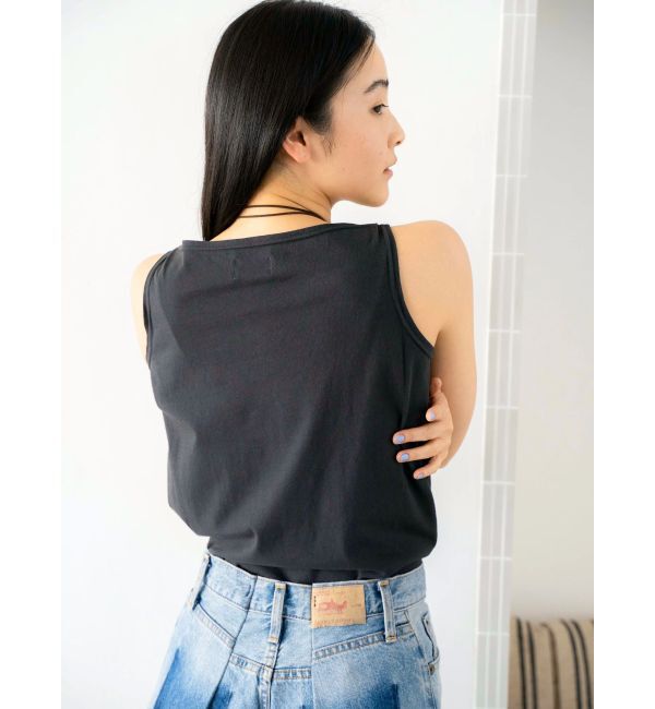 Ungrid「ショルダータックボックスシルエットタンクトップ」|タンクトップ|