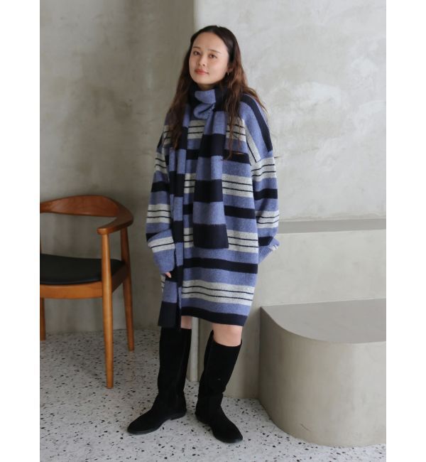 Ungrid「マルチボーダールーズニット」|ニット・セーター|