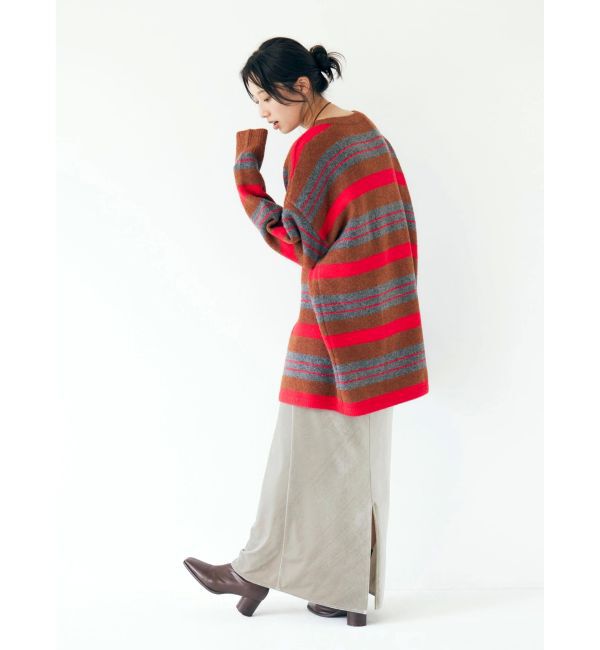 Ungrid「マルチボーダールーズニット」|ニット・セーター|