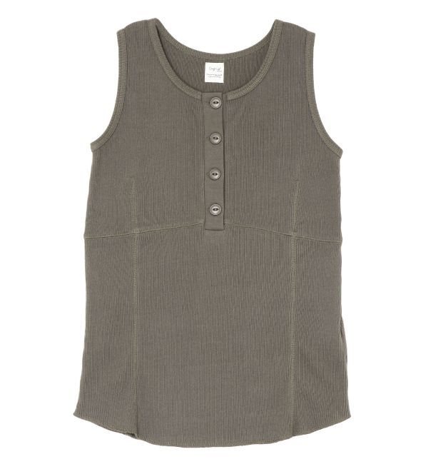 Ungrid「ヘンリーネックデザインタンクトップ」|タンクトップ|