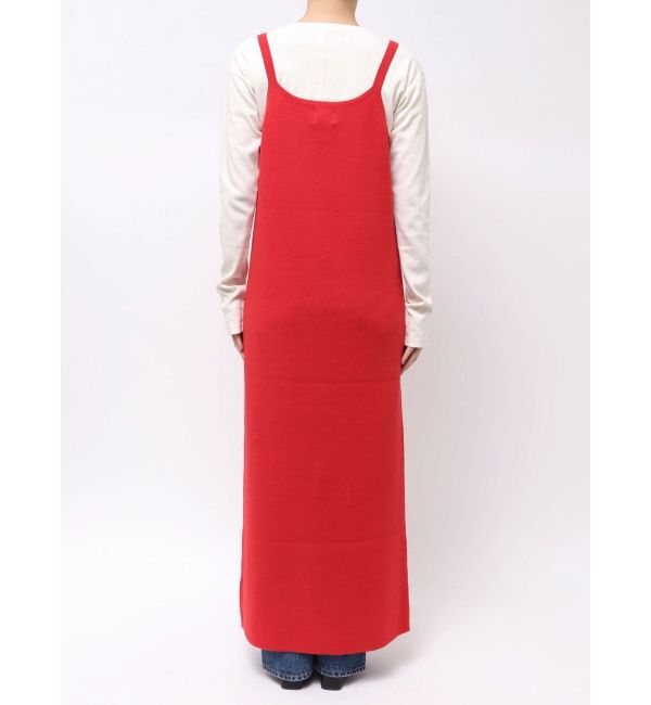 Ungrid「Ｖネックデザインニットキャミワンピース」|ワンピース|