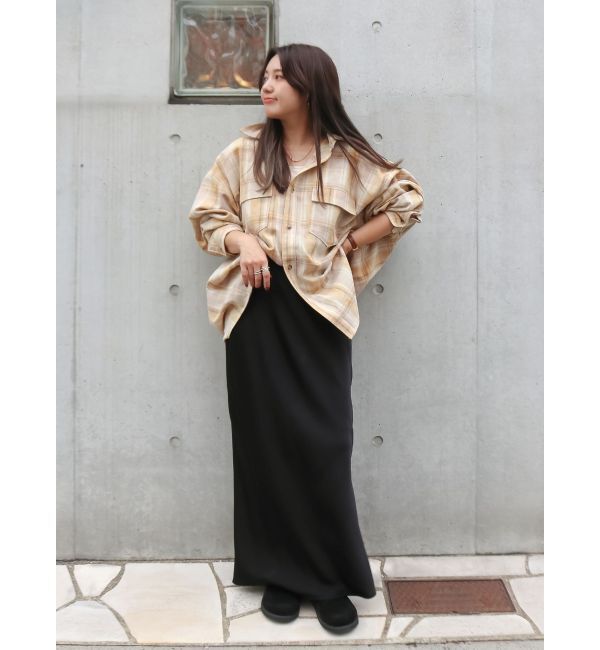 Ungrid「ブリーチチェックルーズシャツ」|シャツ・ブラウス|