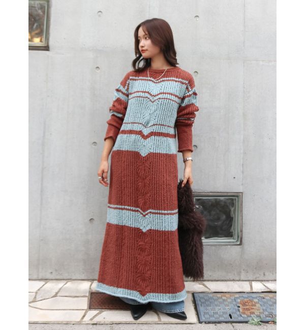 Ungrid「ブークレレーシーニットワンピース」|ワンピース|ミックス