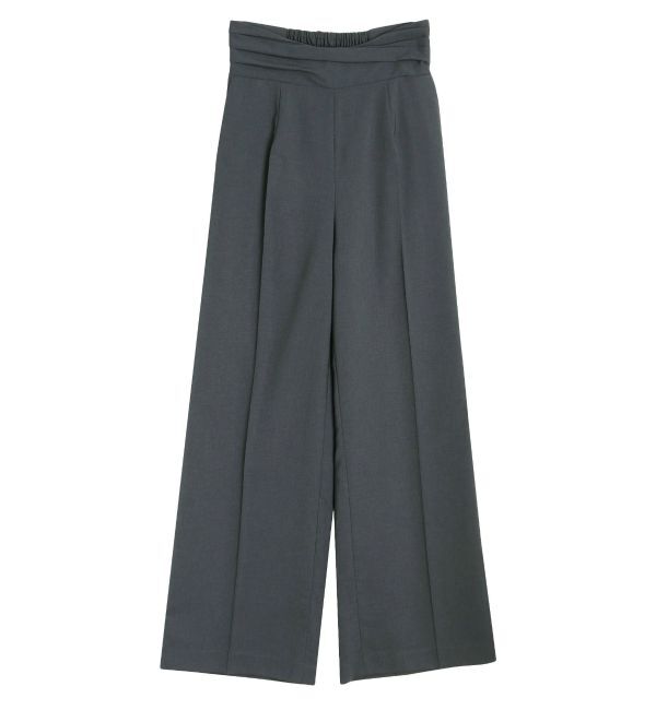 LAGUNAMOON「ウエストタッククロスパンツ」|その他|ネイビー