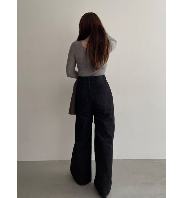 LAGUNAMOON「2WAYシアーアルパカニットプルオーバー」|ニット・セーター|