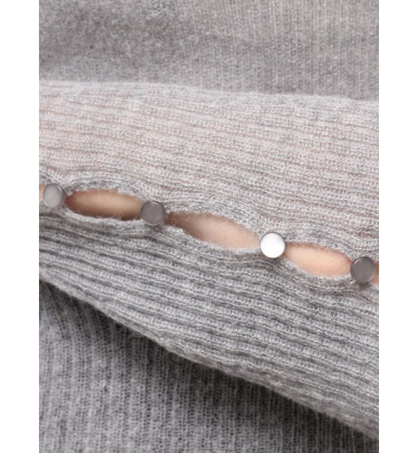 LAGUNAMOON「2WAYシアーアルパカニットプルオーバー」|ニット・セーター|