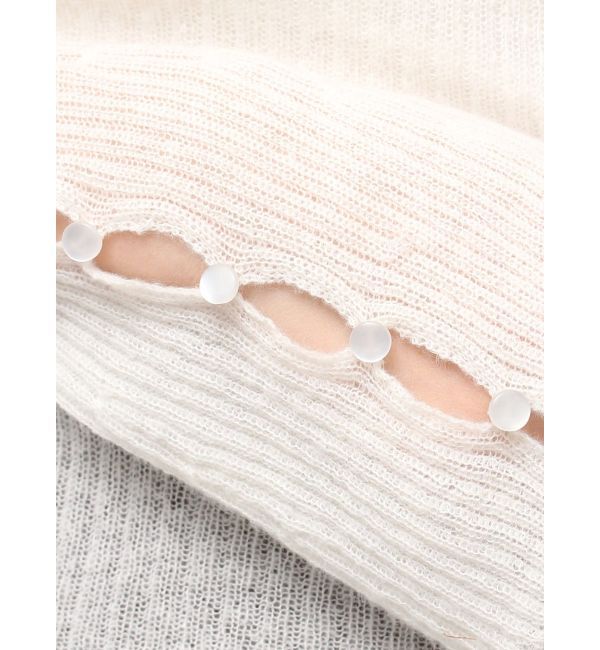 LAGUNAMOON「2WAYシアーアルパカニットプルオーバー」|ニット・セーター|