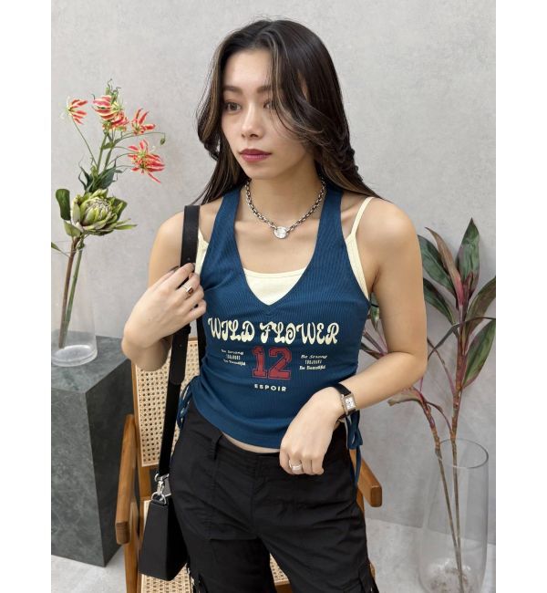 EVRIS「キャミドッキングタンクトップ」|タンクトップ|