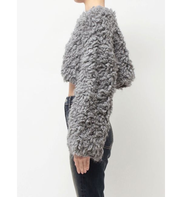 EVRIS「ショートループニットトップス」|ニット・セーター|