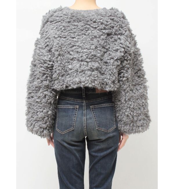 EVRIS「ショートループニットトップス」|ニット・セーター|