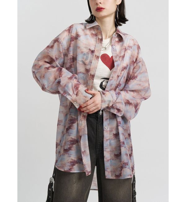 jouetie「パターンシアールーズシャツ」|シャツ・ブラウス|ベージュ