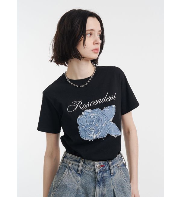 jouetie「ローズドッキングTシャツ」|Tシャツ・カットソー|