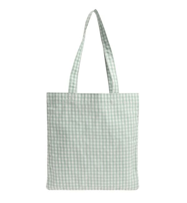 merry jenny「ギンガムもこもこmiffyトート」|トートバッグ|