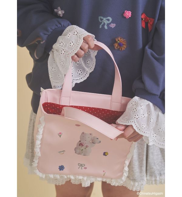 merry jenny「New Wave Sugar cat square bag」|トートバッグ|