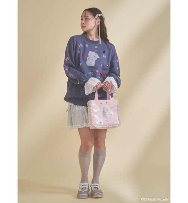 merry jenny「New Wave Sugar cat square bag」|トートバッグ|