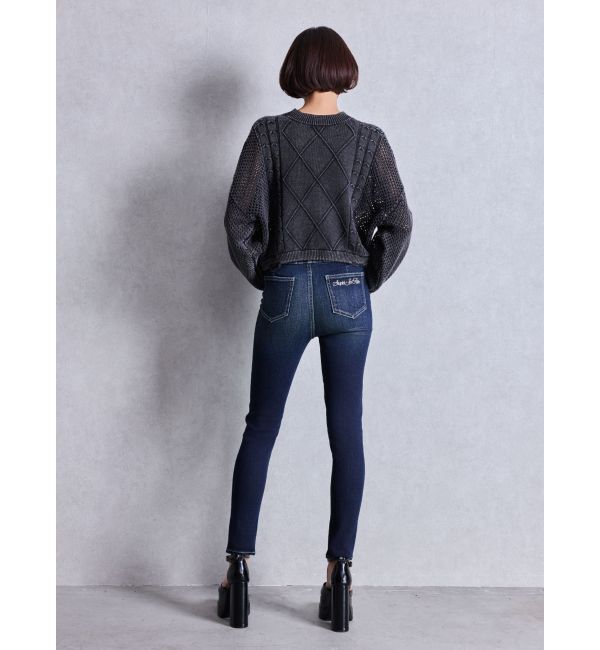 GYDA「GYDA damage processing ニットトップス」|ニット・セーター|