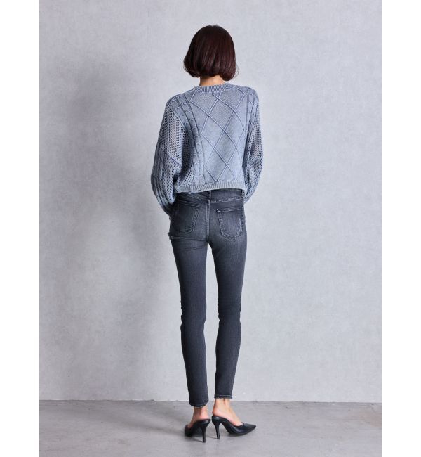 GYDA「GYDA damage processing ニットトップス」|ニット・セーター|