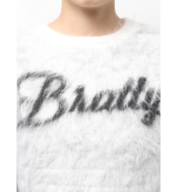 GYDA「BRATTY MOHAIR LIKEショートニットトップス」|ニット・セーター|