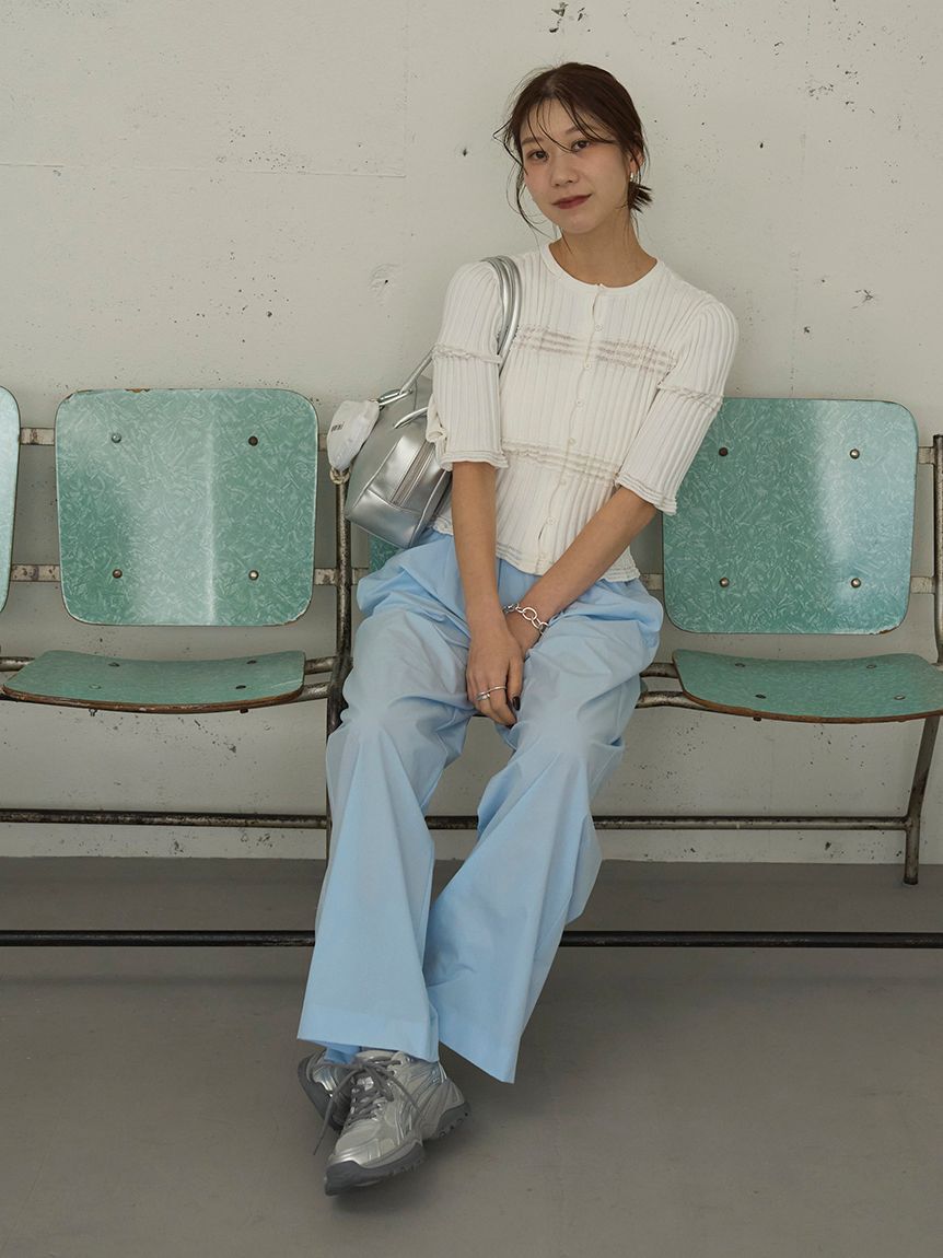 emmi atelier「2wayランダムリブニット」|ニット・セーター|